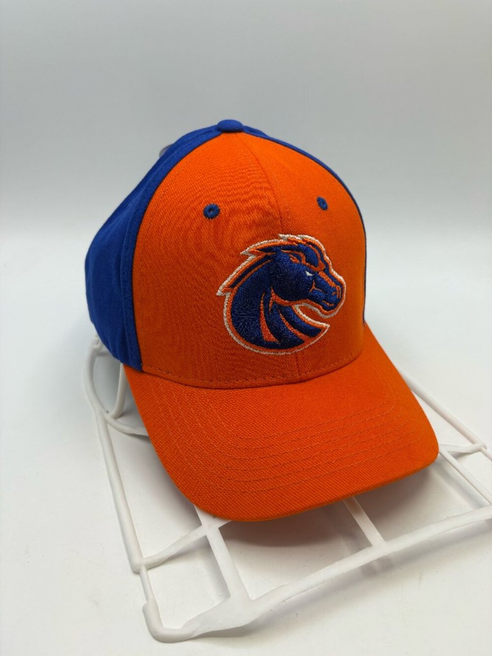 Boise State Broncos Snapback Hat Orange Blue Structured Cap Captivating NWT